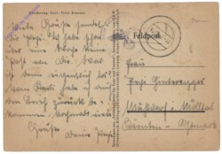 akg10035a Ansicht, Zeichnung: Gefr. Fritz Brauner