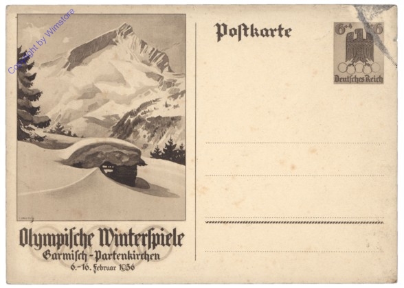 Olympische Winterspiele Garmisch-Partenkirchen 6.-16. Februar 936