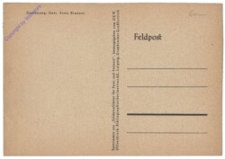 akg10077a Ansicht, Zeichnung: Gefr. Fritz Brauner