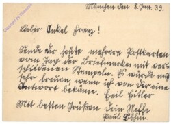 Winterhilfswerk des deutschen Volkes 1938/39, Januar