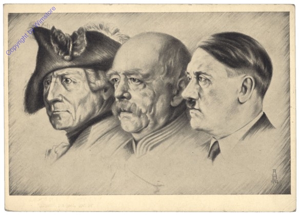 Männer der Zeit Nr. 74: Friedrich d. Gr., Bismack, Hitler