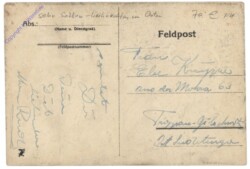 Herzliche Weihnachts- und Neujahrsgrüße von der Ostfront 1942