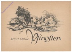 Recht frohe Pfingsten
