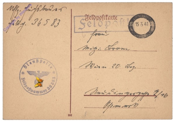 akg10395 Feldpostkarte 1941