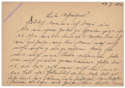 Feldpostkarte 1941
