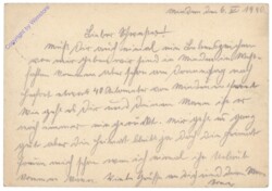 Feldpostkarte 1940