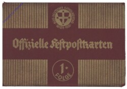 Offizielle Feldpostkarten, Allg.-Deutscher Katholikentag, Wien 1933, 1. Folge