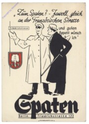 Berlin, Spaten, Friedrichstrasse 172