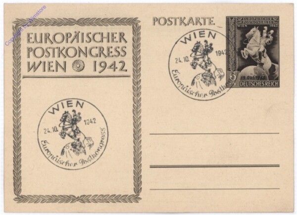 Europäischer Postkongress Wien 1942