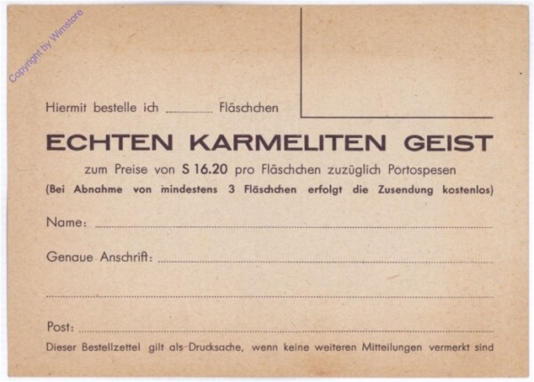 Karmeliten Geist