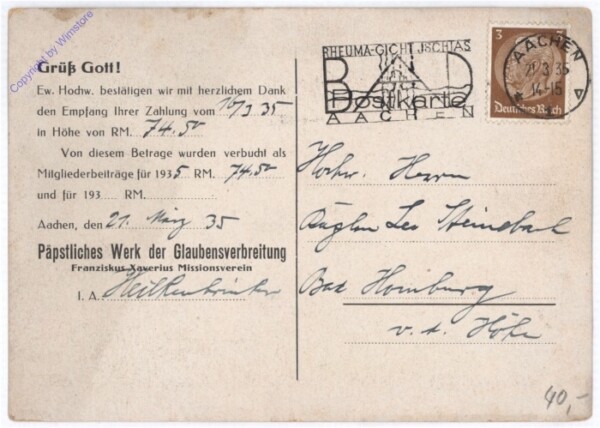Im Waisenhaus der Vinzentinerinnen zu Peking