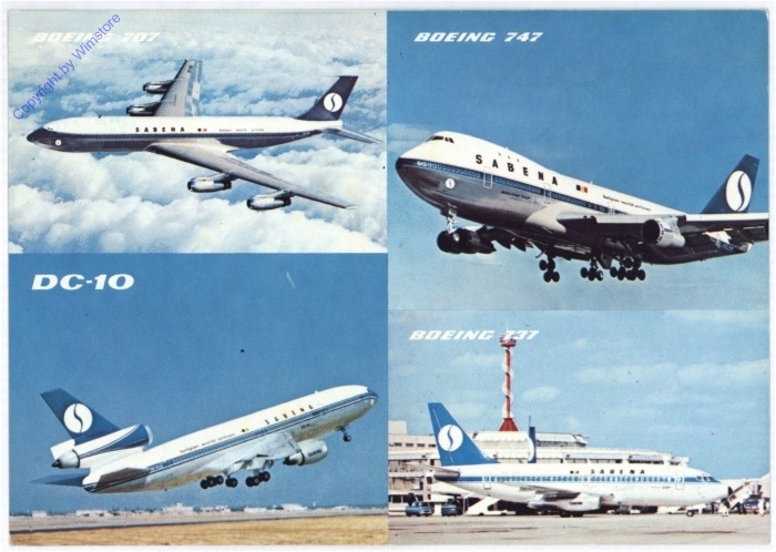 Boeing 707, 747, 737 und DC-10