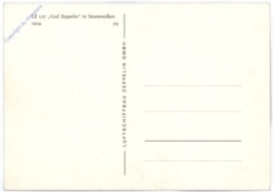 Graf Zeppelin LZ 127 in Sturmwolken