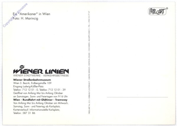 Ein "Amerikaner" in Wien