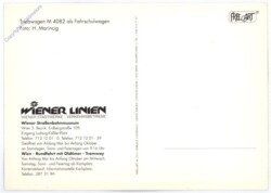 Triebwagen M 4082 als Fahrschulwagen