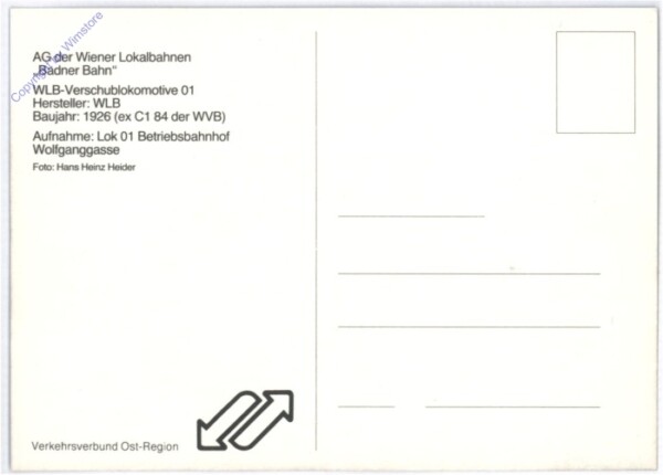 Badner Bahn  WLB-Verschublokomotive 01