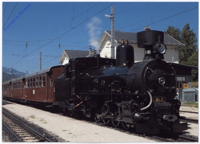 ÖBB, Schmalspur-Dampflokomotive Mh.6