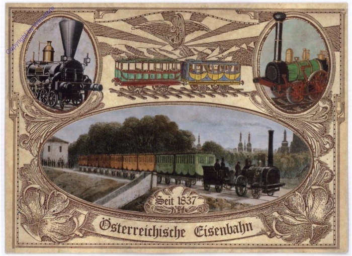 Österreichische Eisenbahn seit 1837