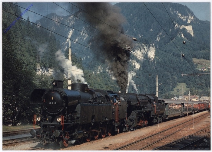 ÖGEG 78.618 und 52.3517 mit Sonderzug