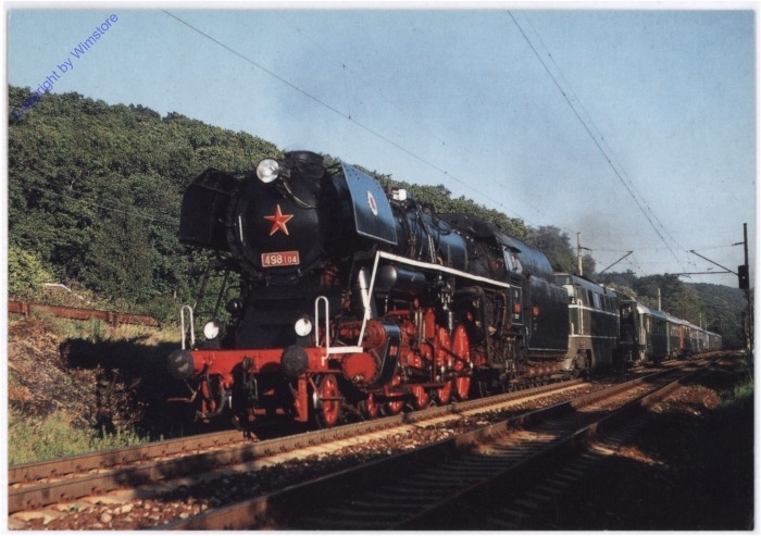 akg10686 Schnellzugdampflok MDC Bratislava "Albatros" 498.104