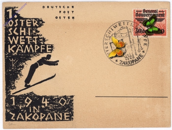 1. Oster-Schi-Wettkämpfe 1940 in Zakopane