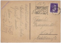 Salzburg mit Festung, Stempel: Jagdflieger