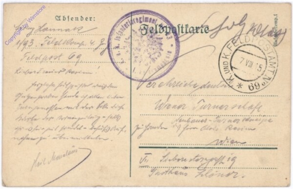 Handzeichnung Soldaten