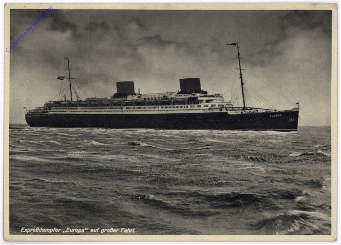 Expreßdampfer "Europa"