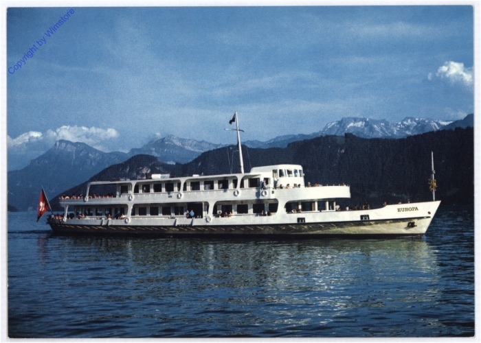 akg10822 Schiff "Europa" Vierwaldstättersee