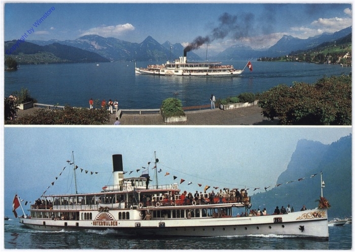 akg10823 Schiff "Unterwalden" Vierwaldstättersee