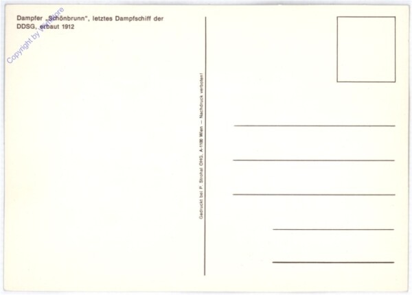 Dampfer "Schönbrunn"