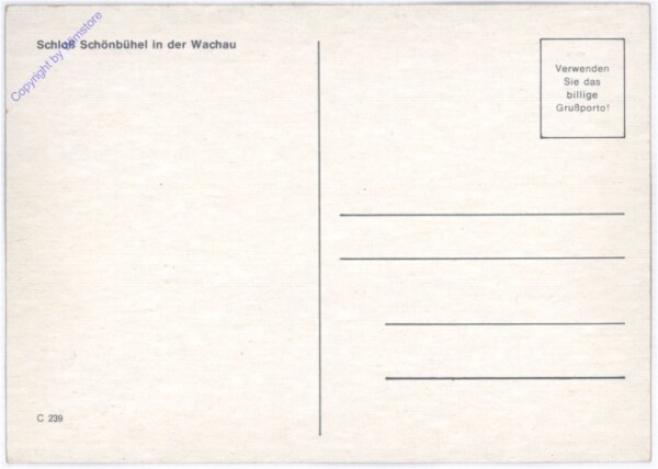 akg10829a Dampfer vor Schloss Schönbühel