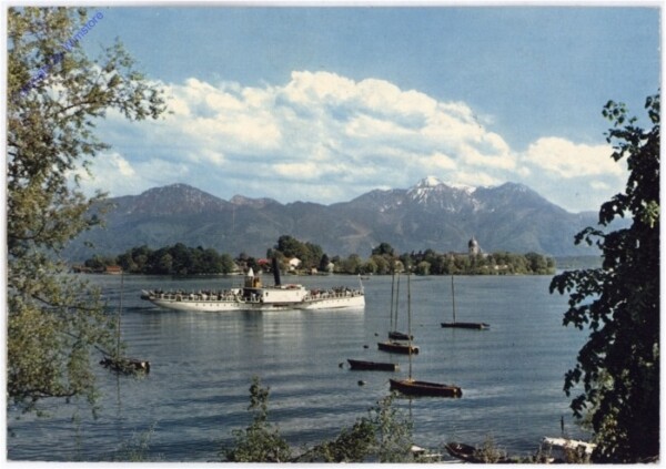 Boot bei der Fraueninsel