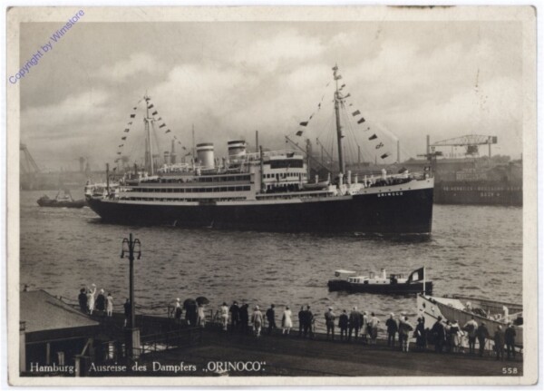 Dampfer "Orinoco" Hamburg