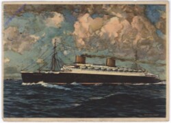 Vierschrauben-Turbinen-Schnelldampfer "Europa"