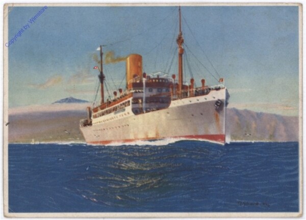 Fruchtdampfer "Orotava"
