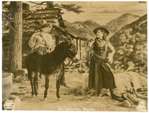 A4-Foto: Im goldenen Westen