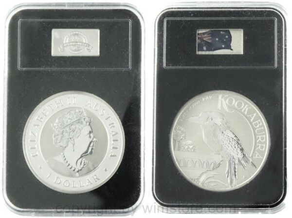 Australien, 1 Dollar 2022, Kookaburra, Fabulous 12, Silber