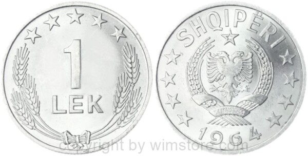 albanien, 2 leke 1989, 45 jahrestag der befreiung, km 67, ku/ni