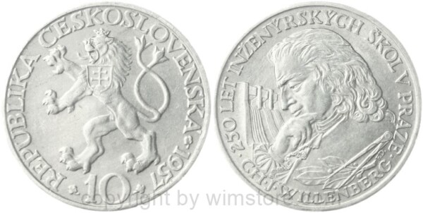 tschechoslowakei, münzsatz 1980 1990, km ms 7, 7 werte (kopie)