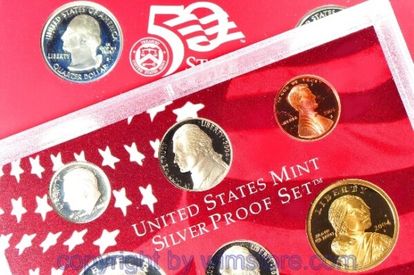 USA, Silver Proof Set 2004, div. Metalle