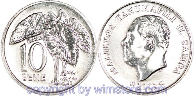 Samoa, 10 Sene 2002, KM 132, Ku/Ni, st