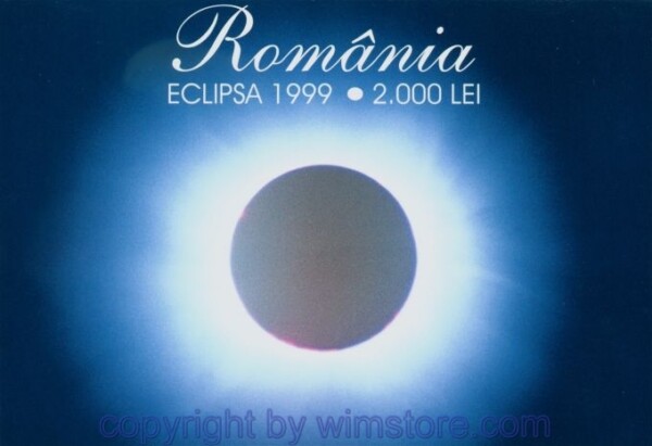 Rumänien, P111b, 2000 Lei 1999, im Folder