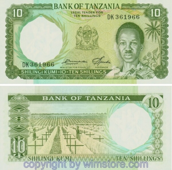 sg24595 Tanzania, P 02e, 10 Shillings