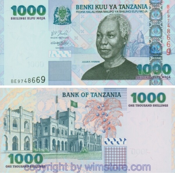 sg24633 Tanzania, P 36b, 1000 Shilingi (2006)