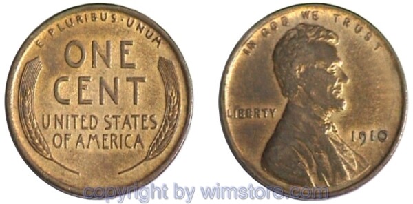 USA, 1 Cent 1909 - 1942, Lincoln, KM 132, Bronze