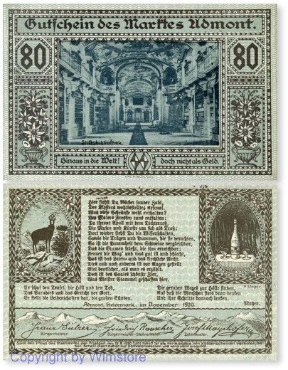 Admont, G0006c, 80 Heller; 1