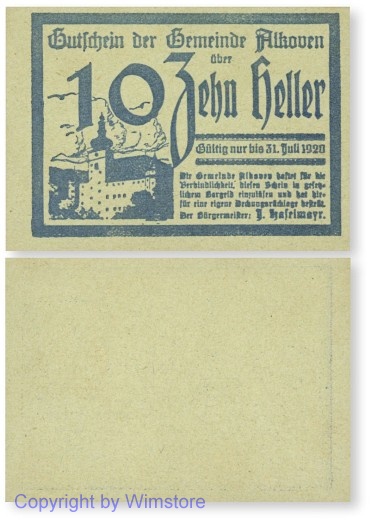 sn100176_1 Alkoven, G0018Ia, 10 Heller; 1