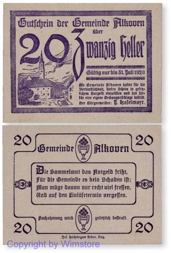 sn100178 Alkoven, G0018Ia, 20 Heller; 1-