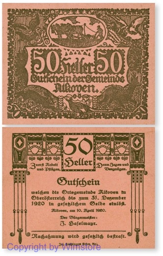 sn100179 Alkoven, G0018Ia, 50 Heller; 1